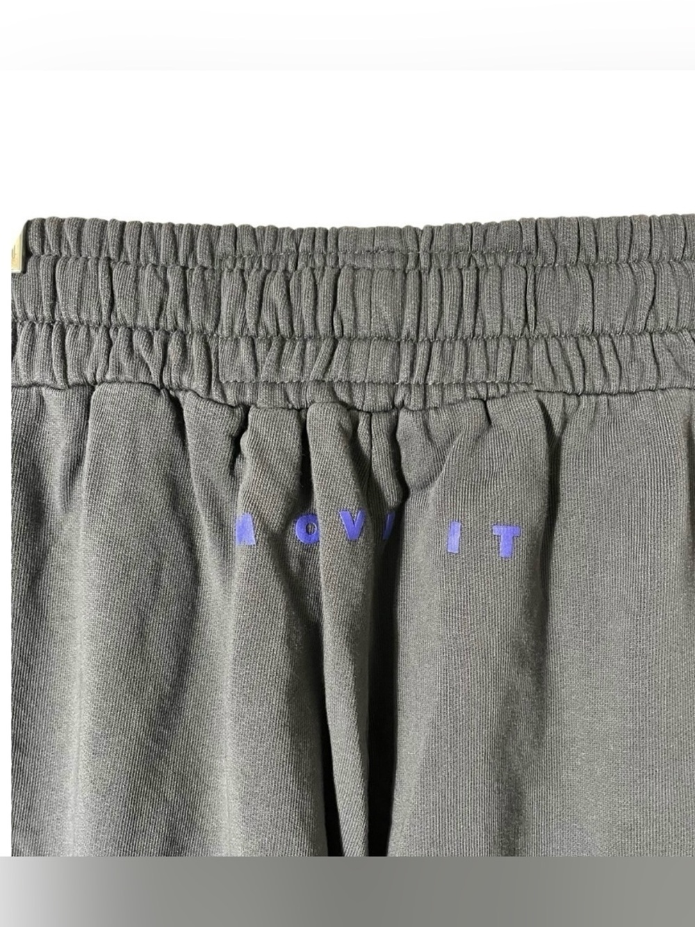 MOTHER The Knock Out Ankle Jogger Sweatpants Faded Black Ankle Drawstring small - Picture 3 of 7